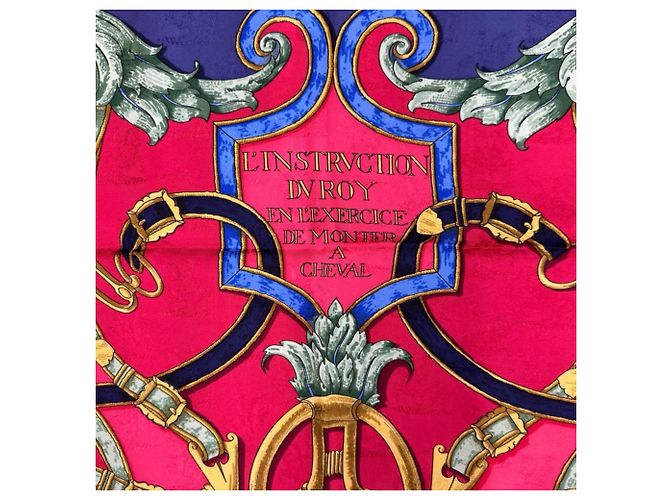 Hermès HERMES Carre 90 Seidentuch - L'INSTRUCTION DU ROY - Ansicht 8
