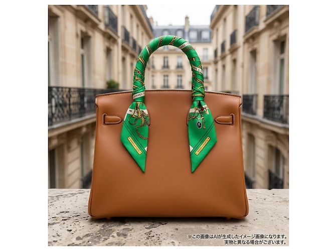 Hermès Foulard di seta Hermes Carre 90 - vista 10