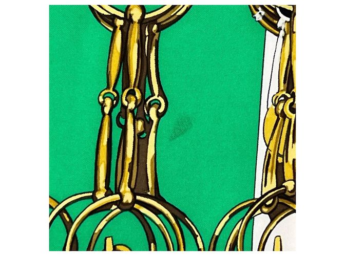 Hermès Foulard di seta Hermes Carre 90 - vista 11