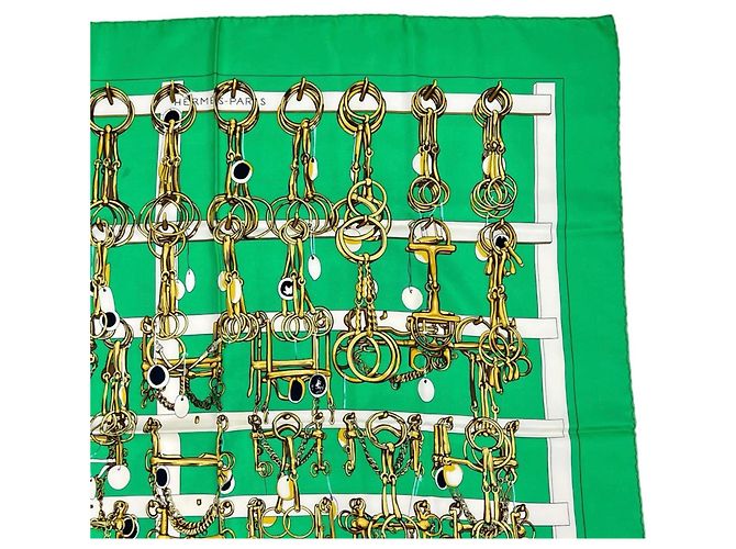 Hermès Foulard di seta Hermes Carre 90 - vista 4