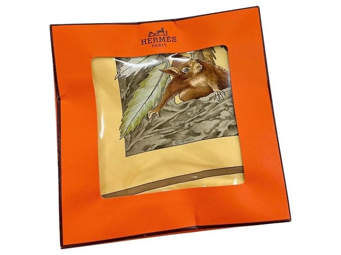 Hermès Foulard Hermes Casse Noisette - vista 10