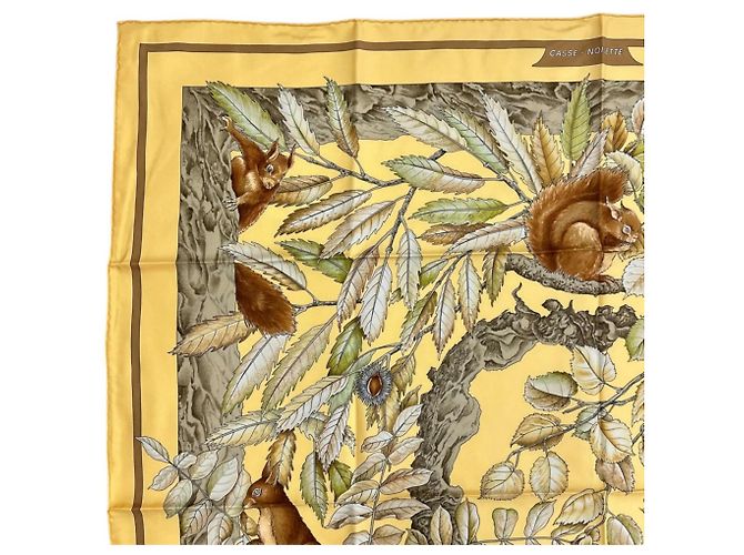 Hermès Foulard Hermes Casse Noisette - vista 3