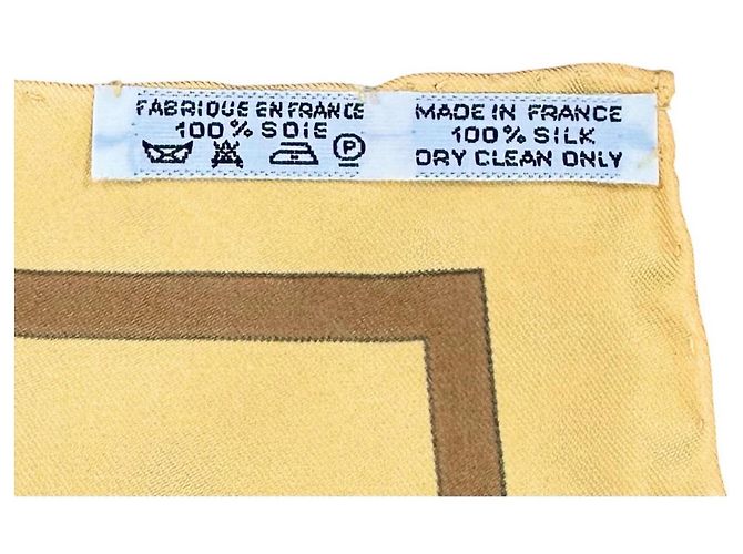 Hermès Foulard Hermes Casse Noisette - vista 9