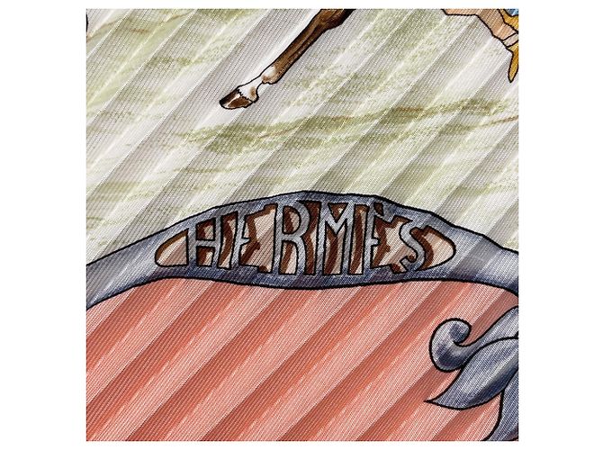 Hermès Hermes Carre 90 Seidentuch - Mughal Horses Design - Ansicht 7