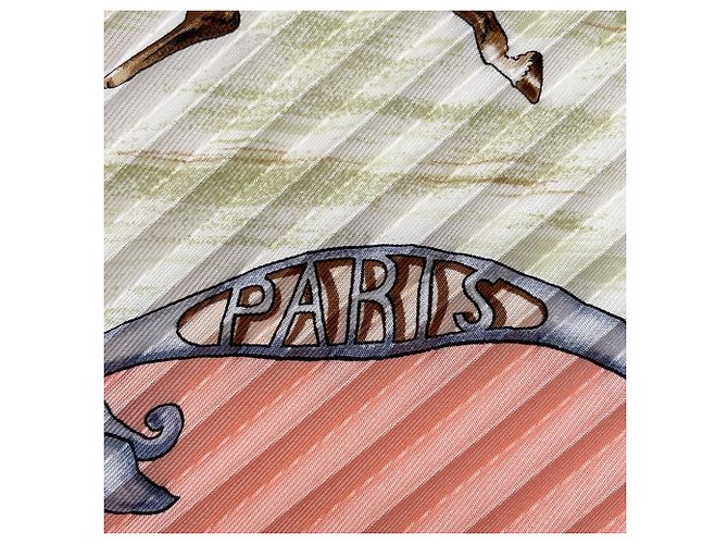 Hermès Hermes Carre 90 Seidentuch - Mughal Horses Design - Ansicht 8