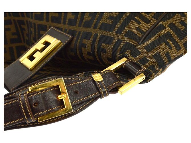 Borsa Tote Fendi Zucca Canvas - vista 5