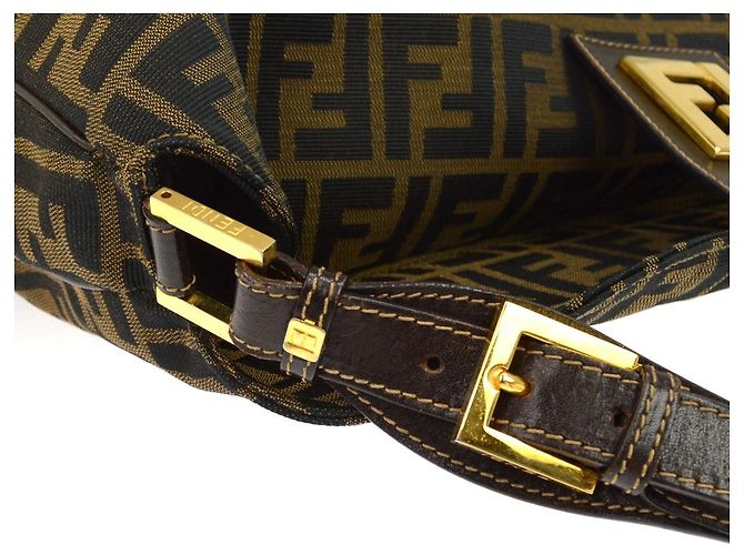 Borsa Tote Fendi Zucca Canvas - vista 6
