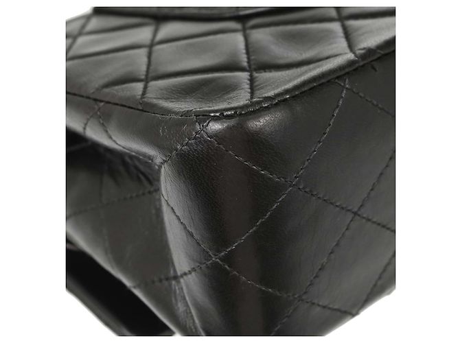 Chanel Vintage Classic Double Flap Quilted Lambskin Medium - vista 5