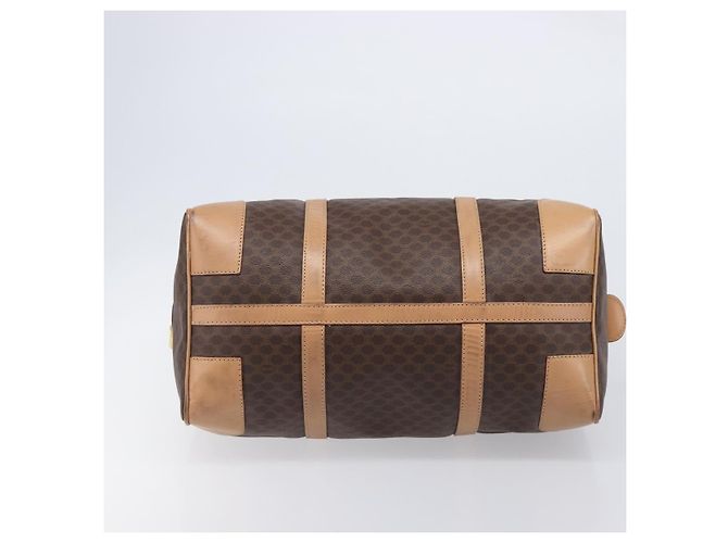 Céline Celine Vintage Duffle Macadam Coated Canvas Medium - vista 5
