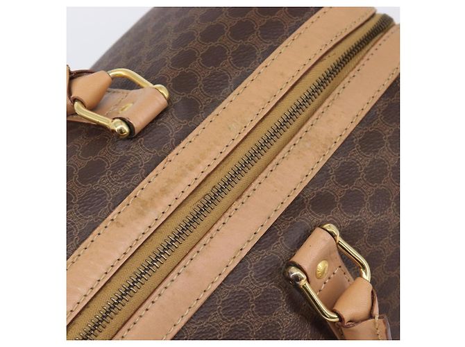 Céline Celine Vintage Duffle Macadam Coated Canvas Medium - vista 7