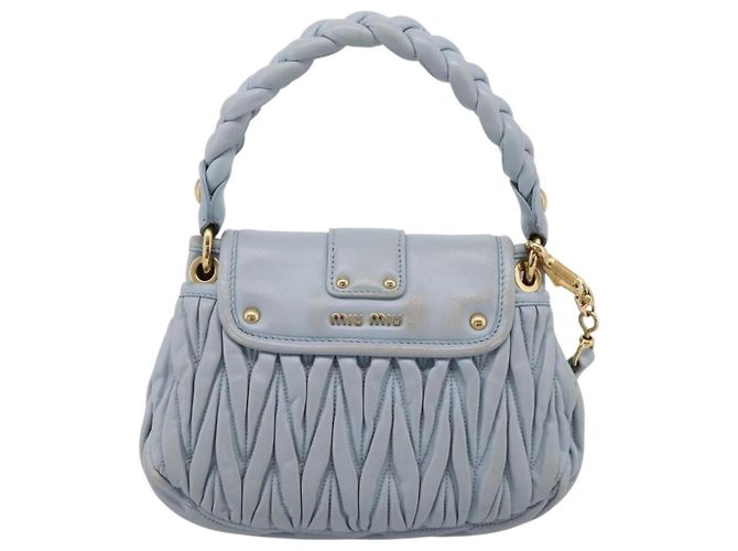 Miu Miu Coffer Hobo Matelasse Leather Large - vista 2