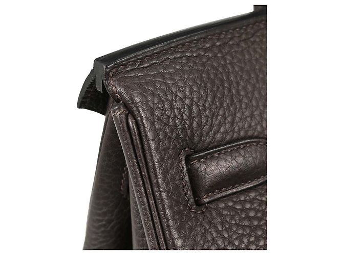 Hermès Hermes Birkin Chocolat Taurillon Clemence 30 - vista 3