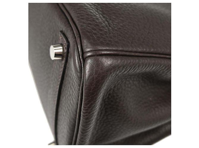 Hermès Hermes Birkin Chocolat Taurillon Clemence 30 - vista 7