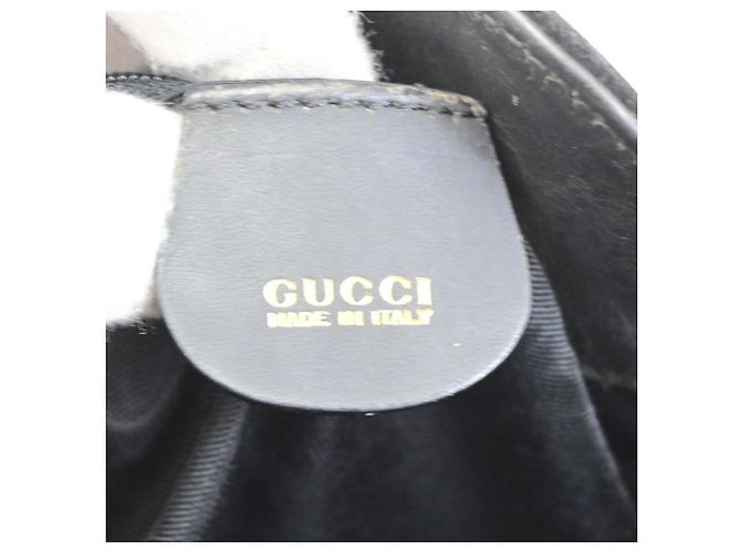 Gucci Vintage Bamboo Hobo Suede medium - vista 6