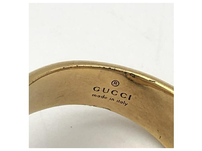 Gucci Tiger Head Ring mit farbigem Stein - Ansicht 5