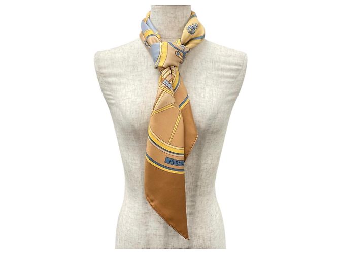 Hermès Foulard di seta Hermes George Washington's Carriage - vista 2