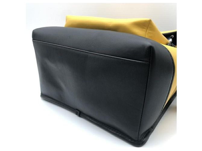 Mochila com aba COACH League em Yellow - vista 3