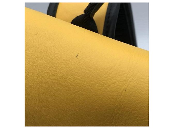 Mochila com aba COACH League em Yellow - vista 8