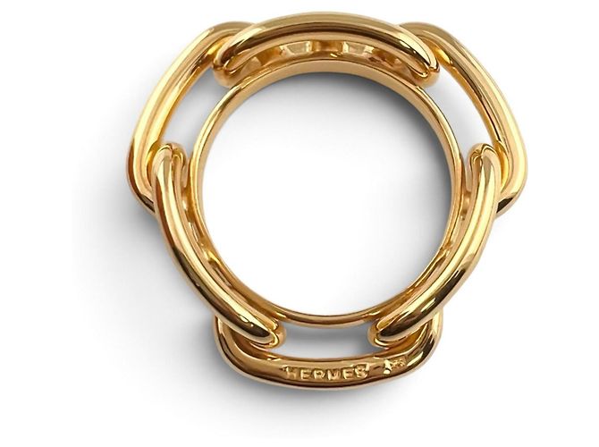 Ring Hermès Anillo para pañuelo Hermes Legato Gold - vista 4