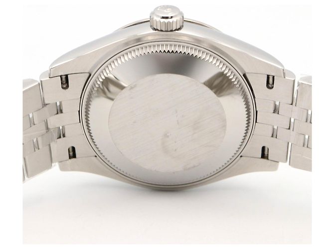 Relógio Rolex Datejust VI Diamantes em Ouro Branco e Aço Inoxidável - vista 5