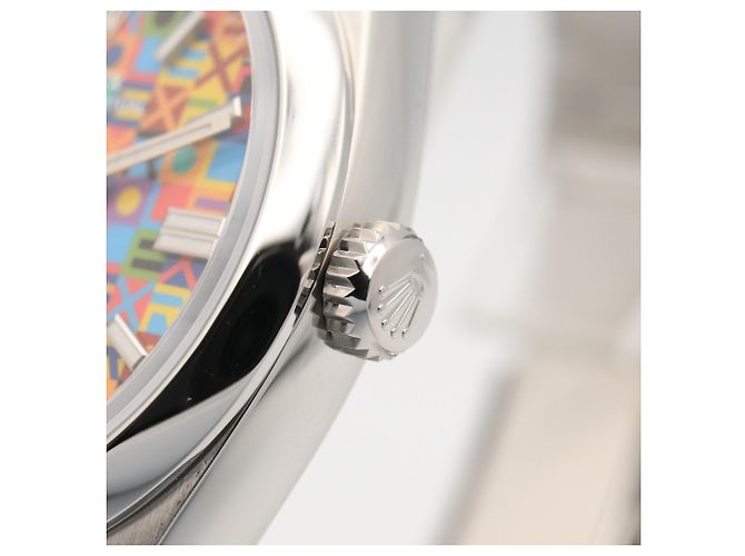 Orologio Rolex Oyster Perpetual 36 Multicolor - vista 5