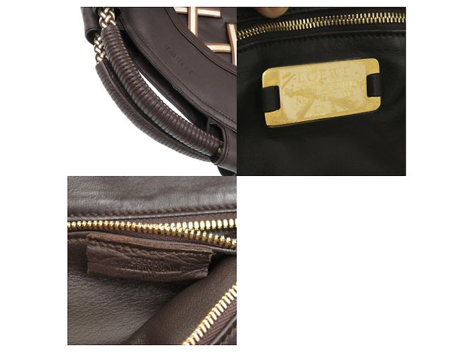Borsa Loewe in pelle Nappa Aire Intrecciato - vista 10