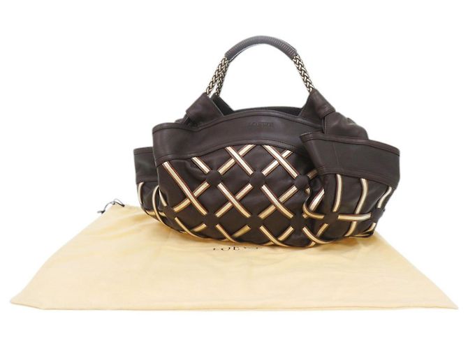 Borsa Loewe in pelle Nappa Aire Intrecciato - vista 2