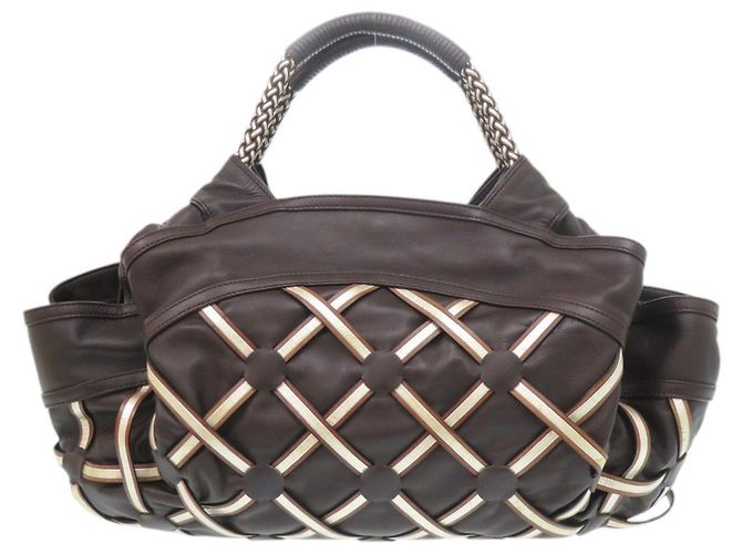 Borsa Loewe in pelle Nappa Aire Intrecciato - vista 3