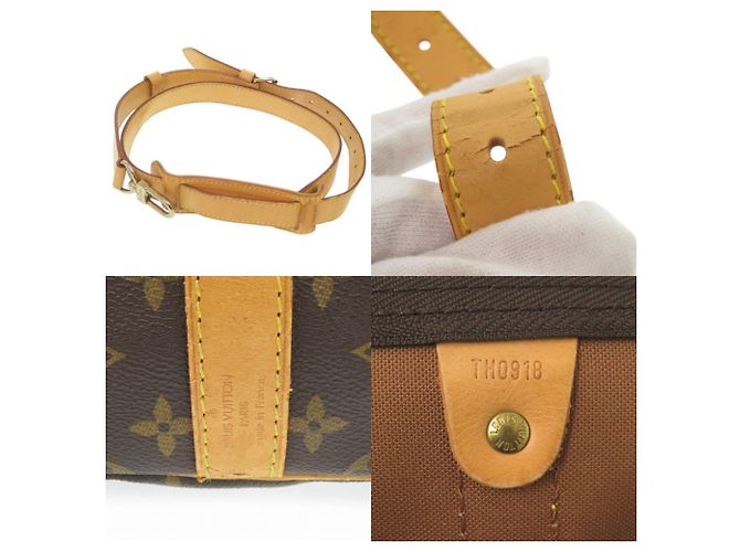 Borsa Louis Vuitton Keepall Bandoulière 60 Monogram - vista 10