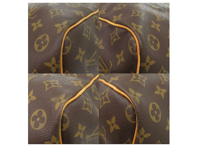 Borsa Louis Vuitton Keepall Bandoulière 60 Monogram - vista 4