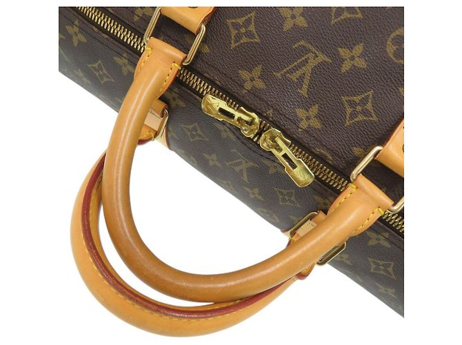 Borsa Louis Vuitton Keepall Bandoulière 60 Monogram - vista 6