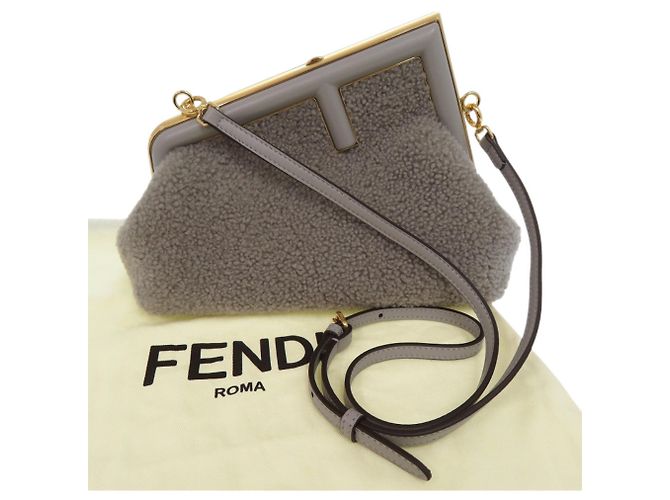 Fendi First Small 8BP129 Clutch e Borsa a Tracolla - vista 2