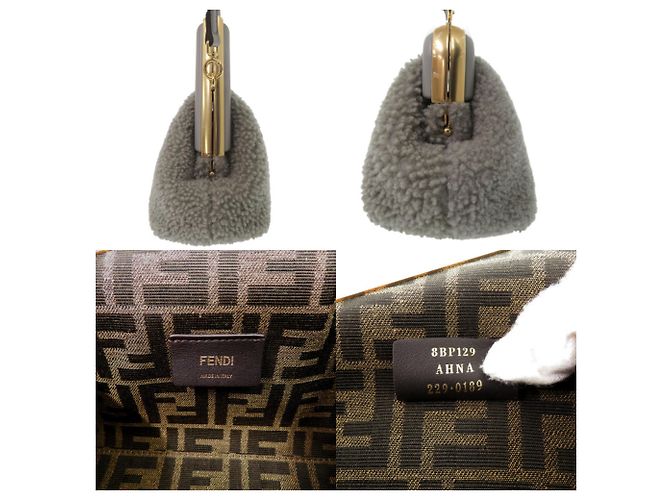 Fendi First Small 8BP129 Clutch e Borsa a Tracolla - vista 9