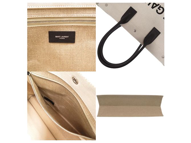 Yves Saint Laurent Tote Bag Schwarz - Ansicht 7