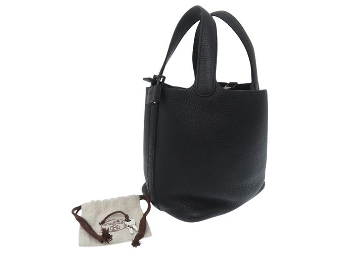 Hermès Bolsa Hermes Picotin Lock PM Monochrome - vista 2