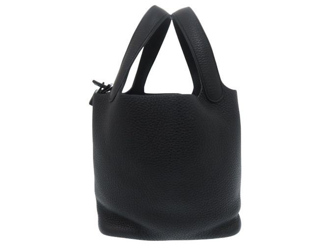 Hermès Bolsa Hermes Picotin Lock PM Monochrome - vista 3