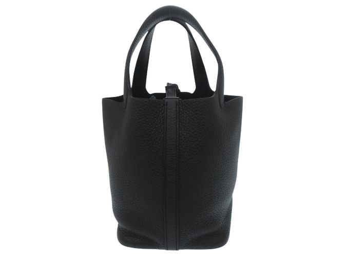 Hermès Bolsa Hermes Picotin Lock PM Monochrome - vista 4