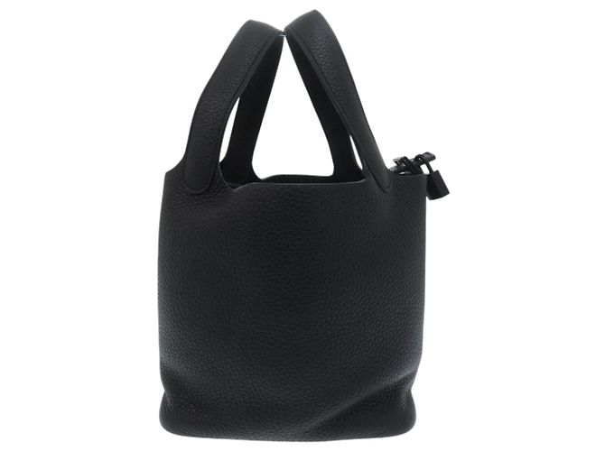 Hermès Bolsa Hermes Picotin Lock PM Monochrome - vista 5