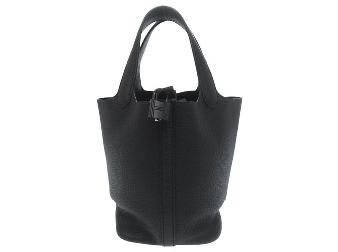 Hermès Bolsa Hermes Picotin Lock PM Monochrome - vista 6
