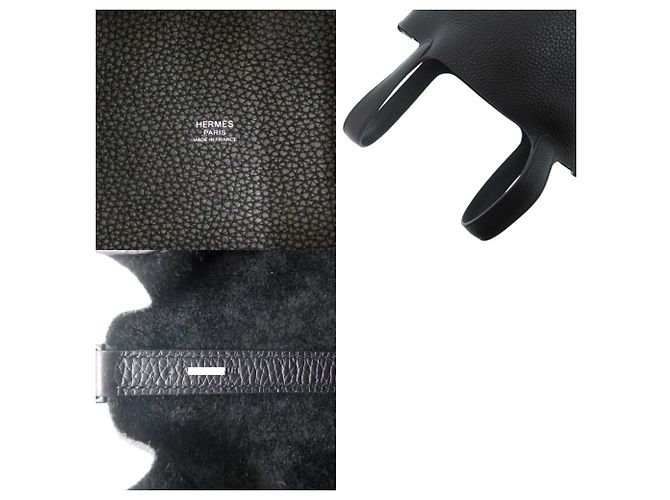 Hermès Bolsa Hermes Picotin Lock PM Monochrome - vista 9