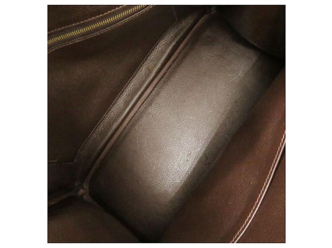 Hermès Borsa Hermes Birkin 30 Togo in Chocolate - vista 6