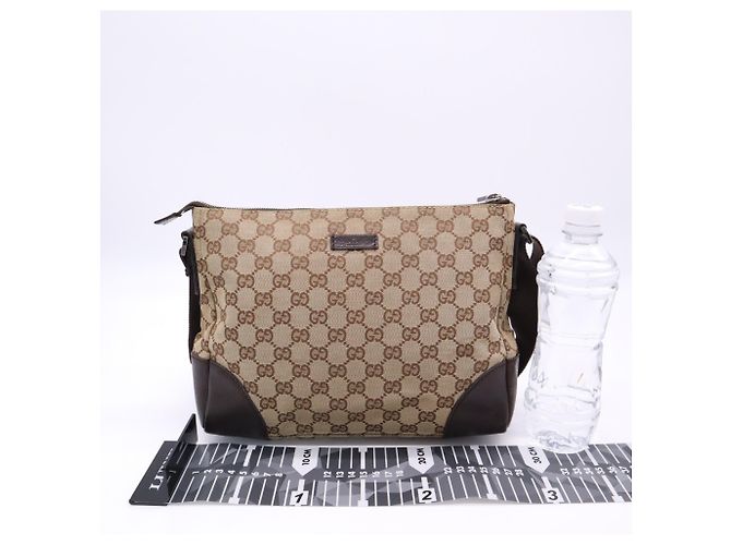 Borsa a tracolla Gucci GG Canvas - vista 3