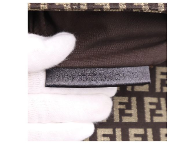 Fendi Zucchino Schultertasche - Ansicht 18