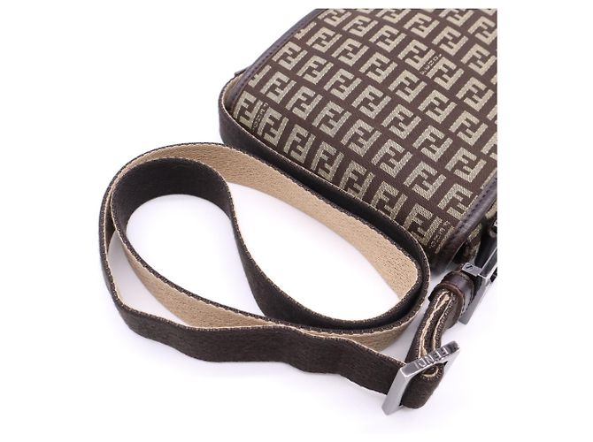 Fendi Zucchino Schultertasche - Ansicht 9