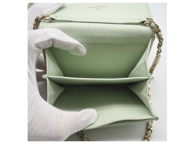Borsa a tracolla mini portafoglio Chanel Matelassé Classic Chain - vista 12