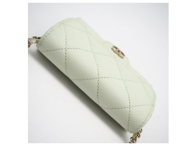 Borsa a tracolla mini portafoglio Chanel Matelassé Classic Chain - vista 6