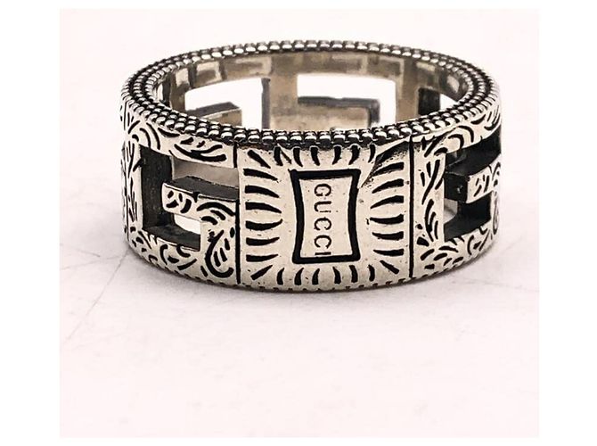 Anello GUCCI Square G Arabesque - vista 5