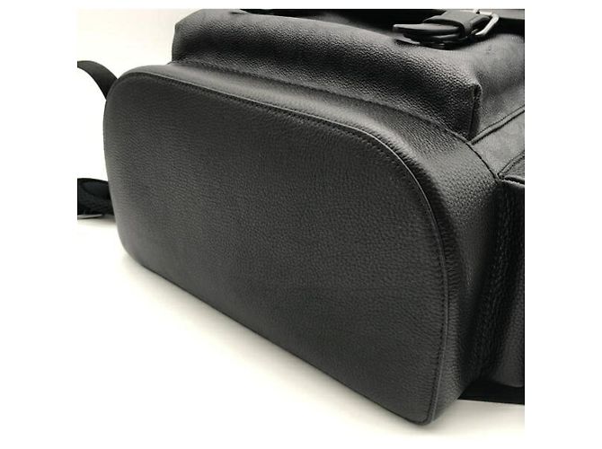 Zaino COACH Sprint in tela nera e blu - vista 3
