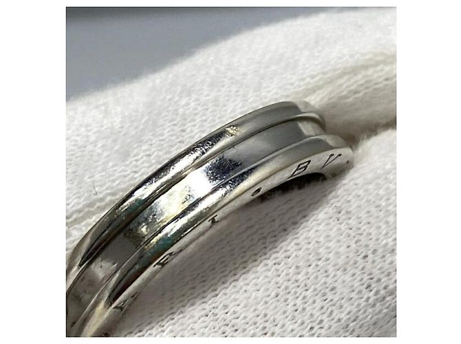 Bulgari Anello Bvlgari 750 Stamped Zero One XS Band Ring - vista 8