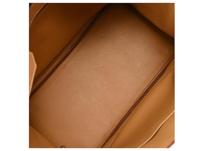 Hermès Hermes Birkin Brown Courchevel con Gold Hardware 35 - vista 3